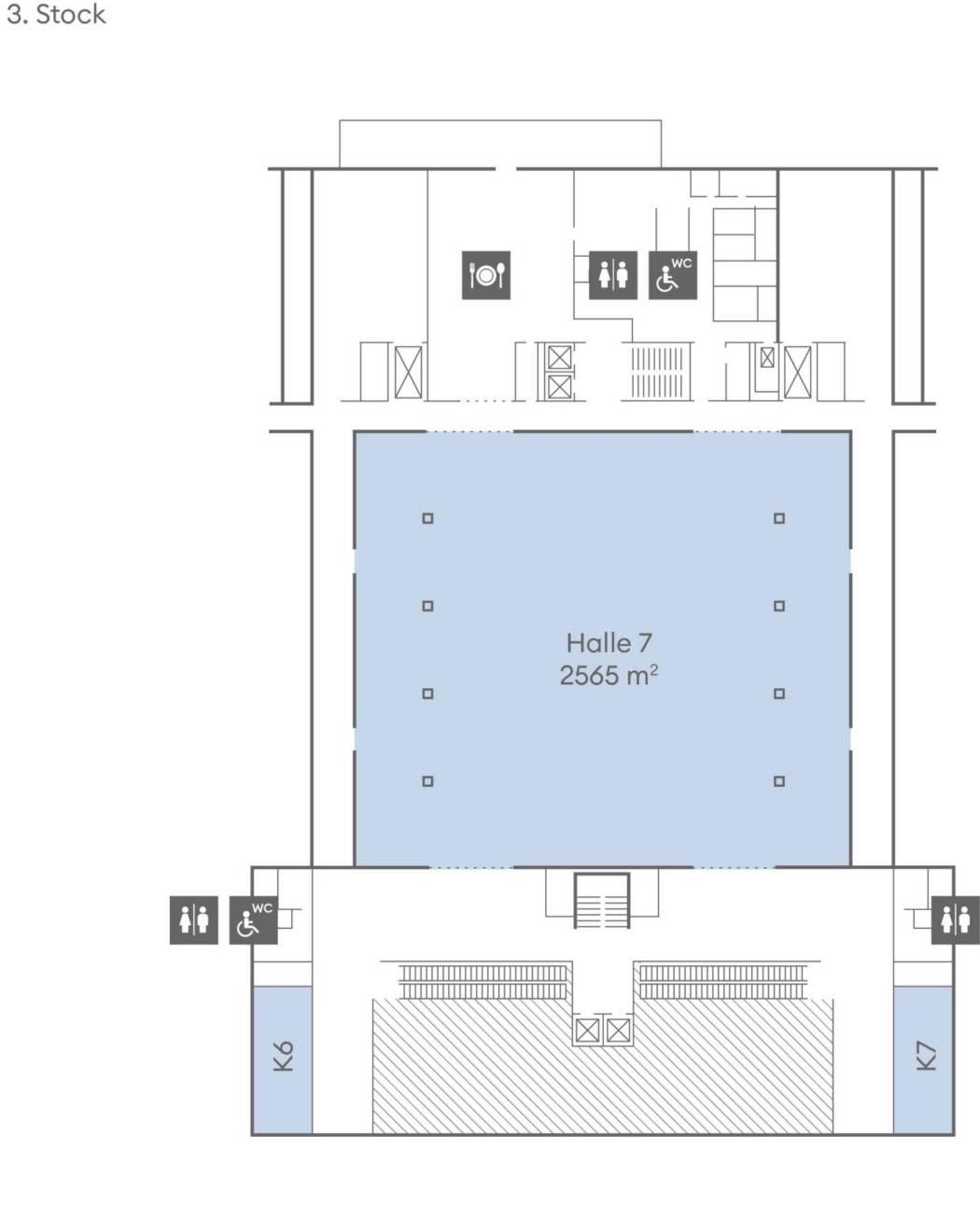 Messe Zürich Hall 7 Plan